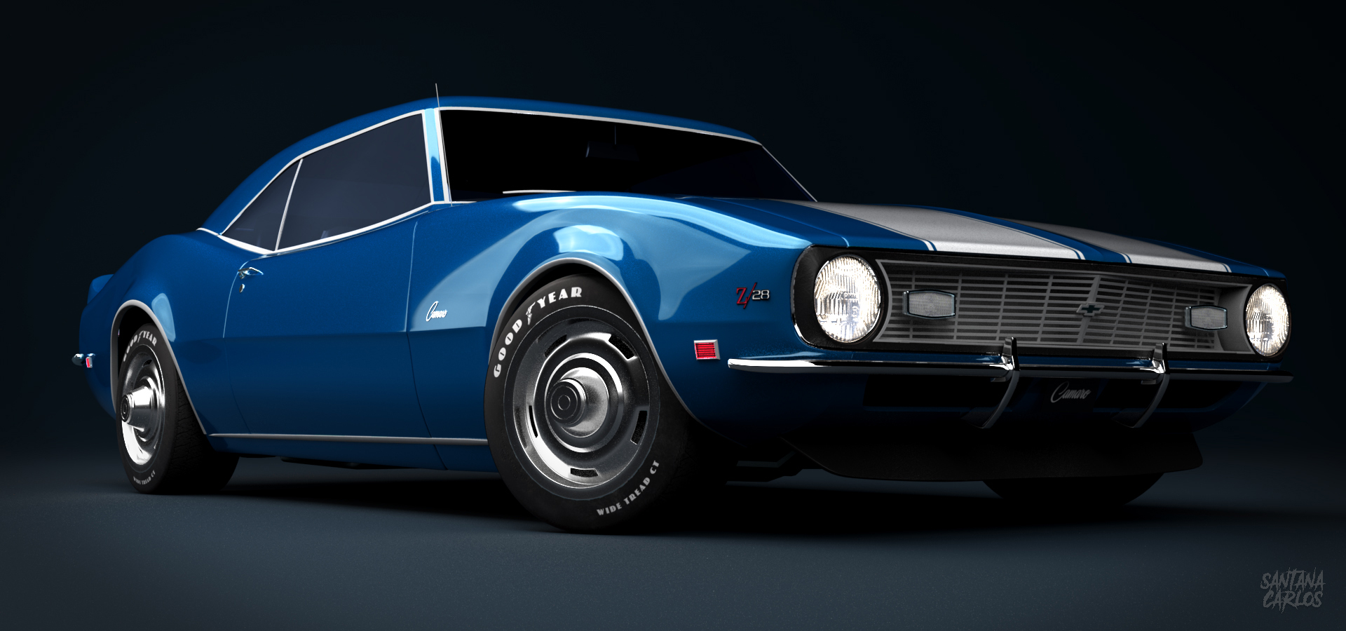 Camaro Render