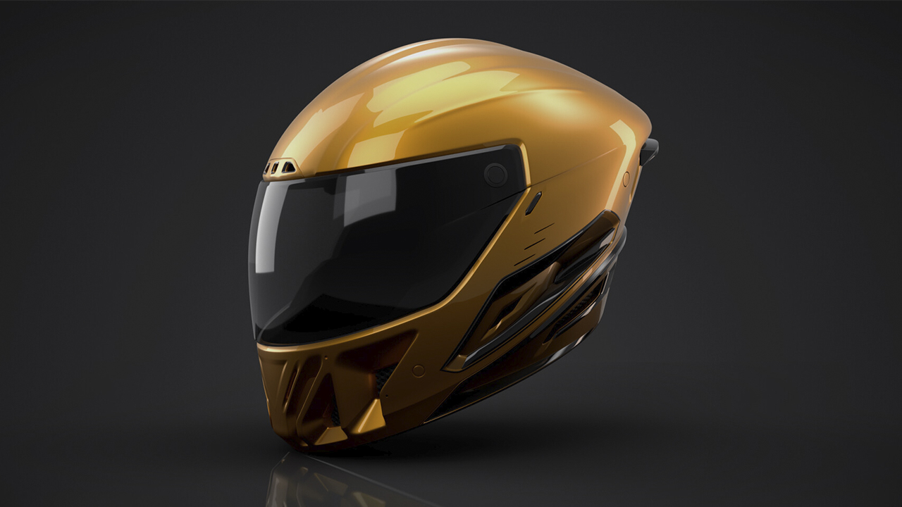 Modelo 3D de un casco